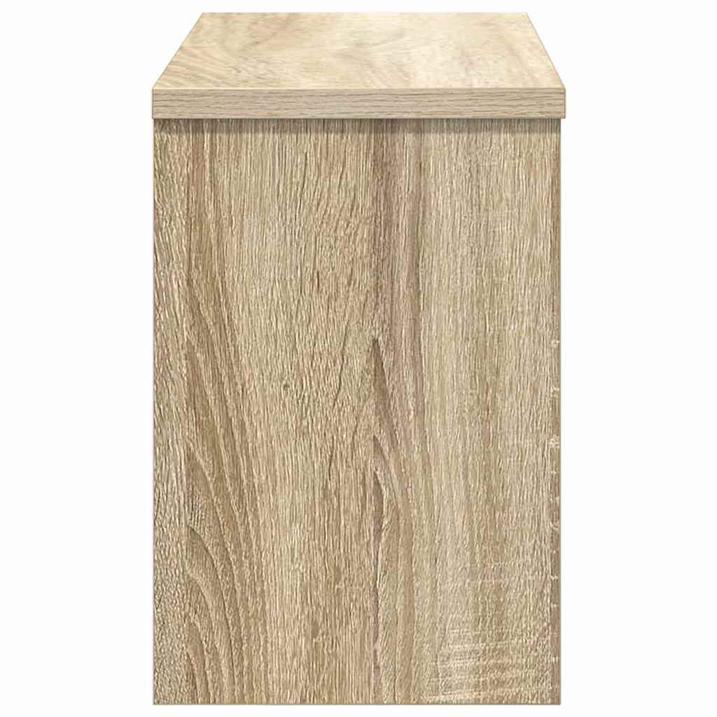 Wandmontierter Kleiderständer Sonoma Eiche 50 x 20 x 30 cm