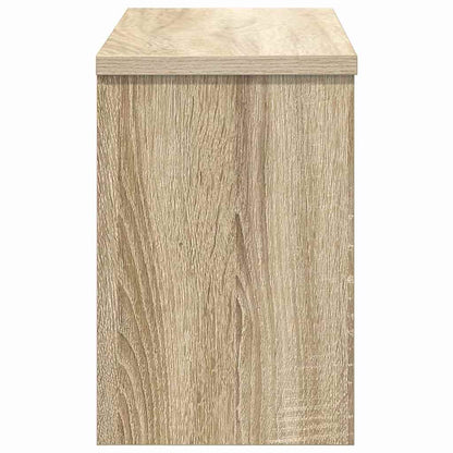 Wandmontierter Kleiderständer Sonoma Eiche 50 x 20 x 30 cm