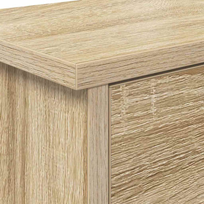 Wandmontierter Kleiderständer Sonoma Eiche 80 x 20 x 30 cm