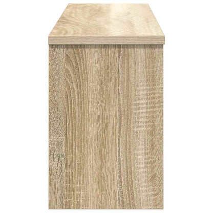 Wandmontierter Kleiderständer Sonoma Eiche 80 x 20 x 30 cm