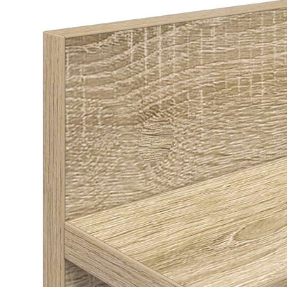 Wandmontierter Kleiderständer Sonoma-Eiche 40 x 10.5 x 18 cm