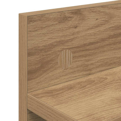 Wandmontierter Kleiderständer Artisan-Eiche 40 x 10.5 x 18 cm