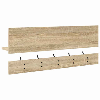 Wandmontierter Kleiderständer Sonoma Eiche 90 x 15 x 36 cm