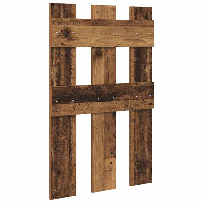 Wandmontierter Kleiderständer Altholz 65 x 3 x 100 cm