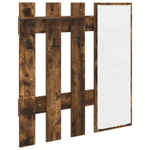 Wandmontierter Kleiderständer Rauch-Eiche 100 x 10 x 100 cm