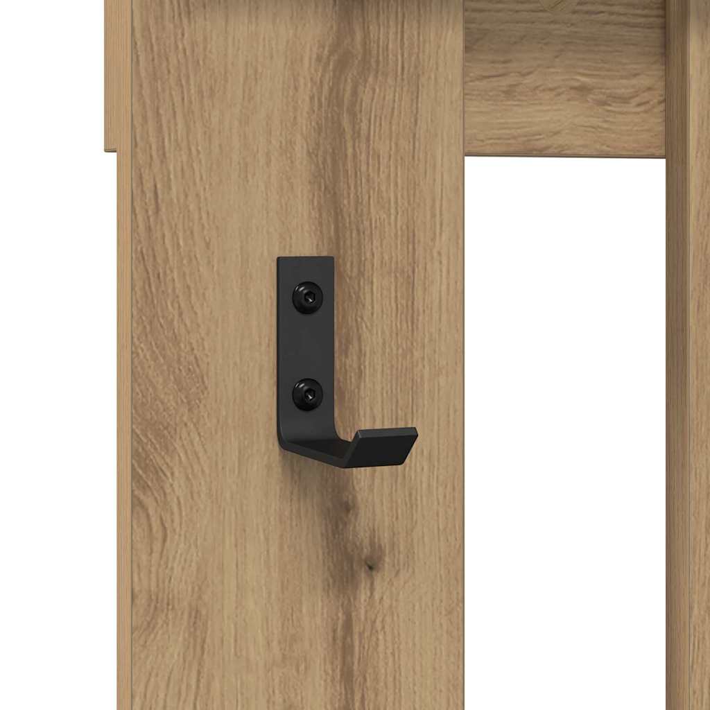 Wandmontierter Kleiderständer Wandmontiert mit Speicher