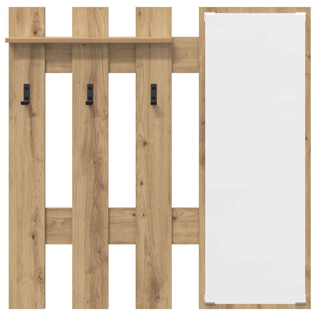 Wandmontierter Kleiderständer Wandmontiert mit Speicher