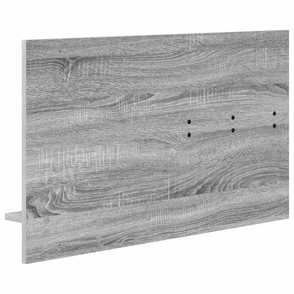 Wandmontierter Kleiderständer Grau Sonoma 90 x 10 x 50 cm