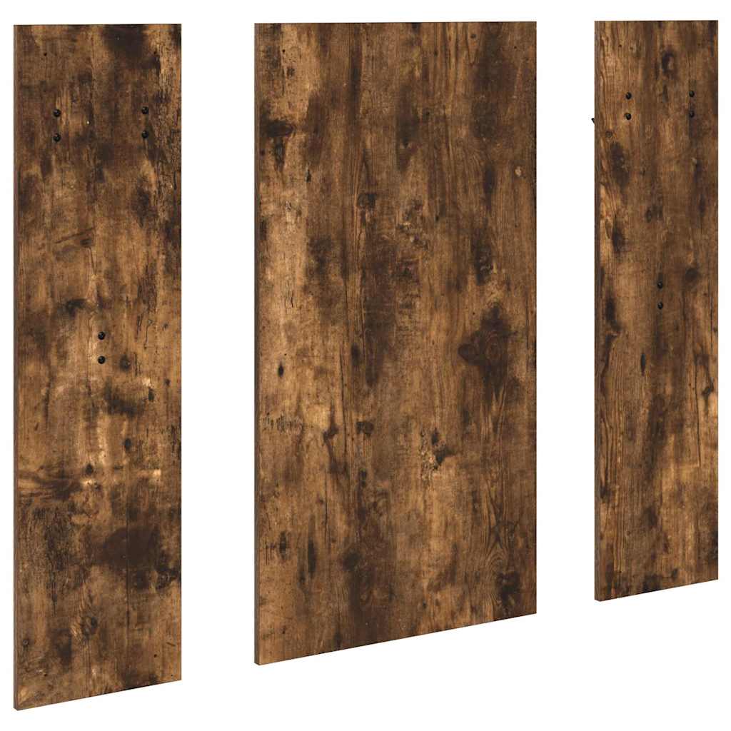 Wandmontierter Kleiderständer Räuchereiche 96 x 1.5 x 90 cm