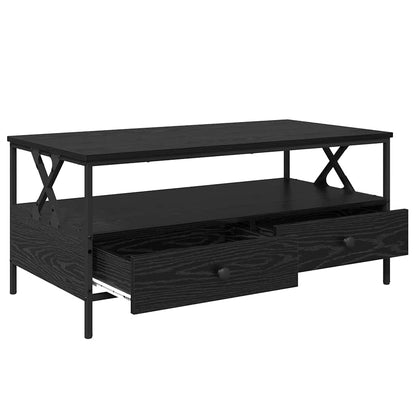 Couchtisch Schwarze Eiche 100 x 51 x 45 cm Holzwerkstoff