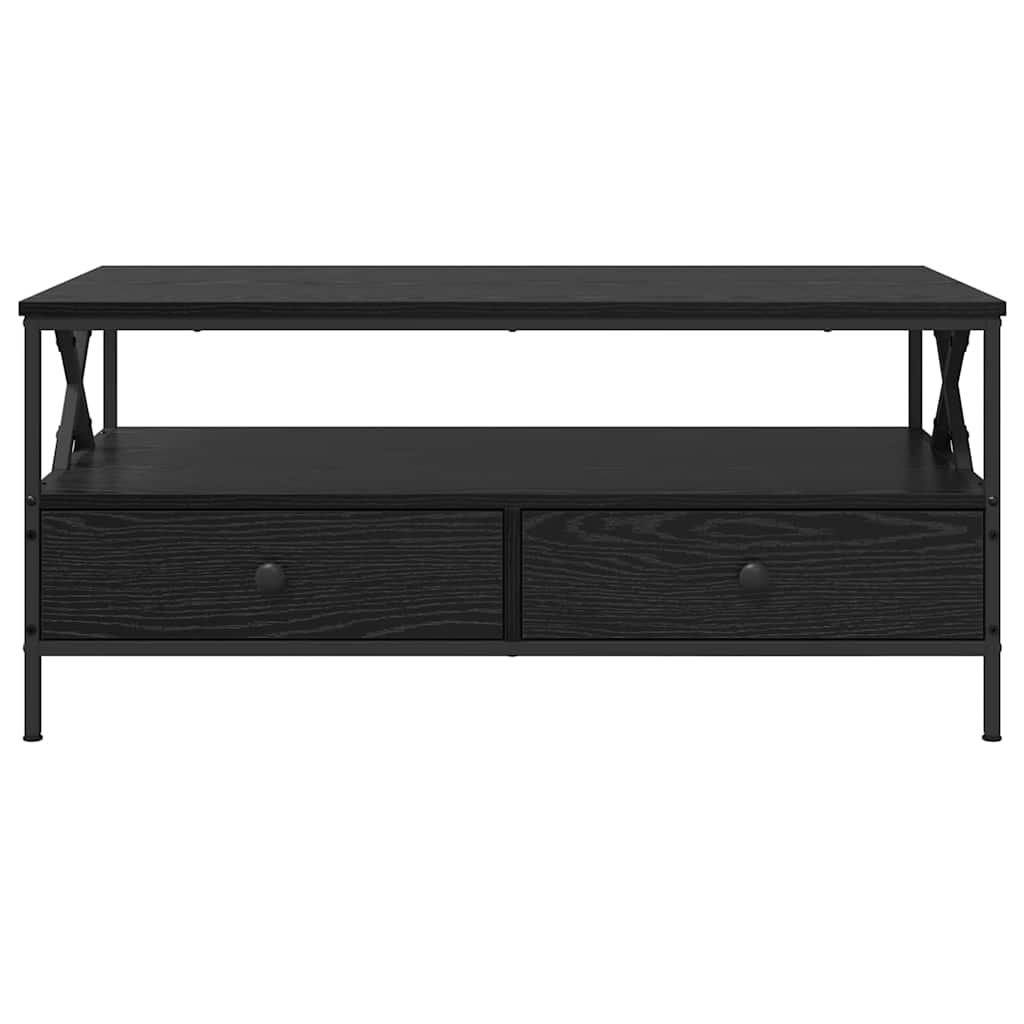 Couchtisch Schwarze Eiche 100 x 51 x 45 cm Holzwerkstoff