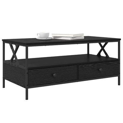 Couchtisch Schwarze Eiche 100 x 51 x 45 cm Holzwerkstoff