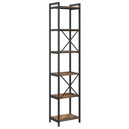 Bücherregal Räuchereiche 40 x 30 x 188 cm Holzwerkstoff