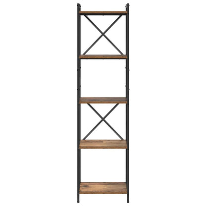 Bücherregal Altholz 40 x 30 x 153 cm Holzwerkstoff