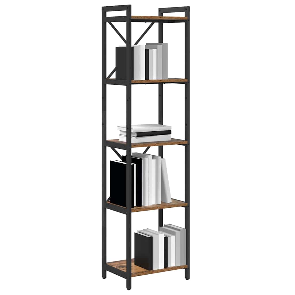 Bücherregal Altholz 40 x 30 x 153 cm Holzwerkstoff