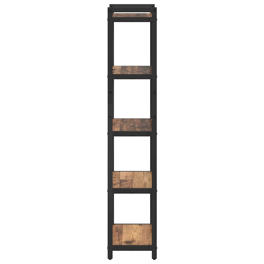 Bücherregal Altholz 40 x 30 x 153 cm Holzwerkstoff