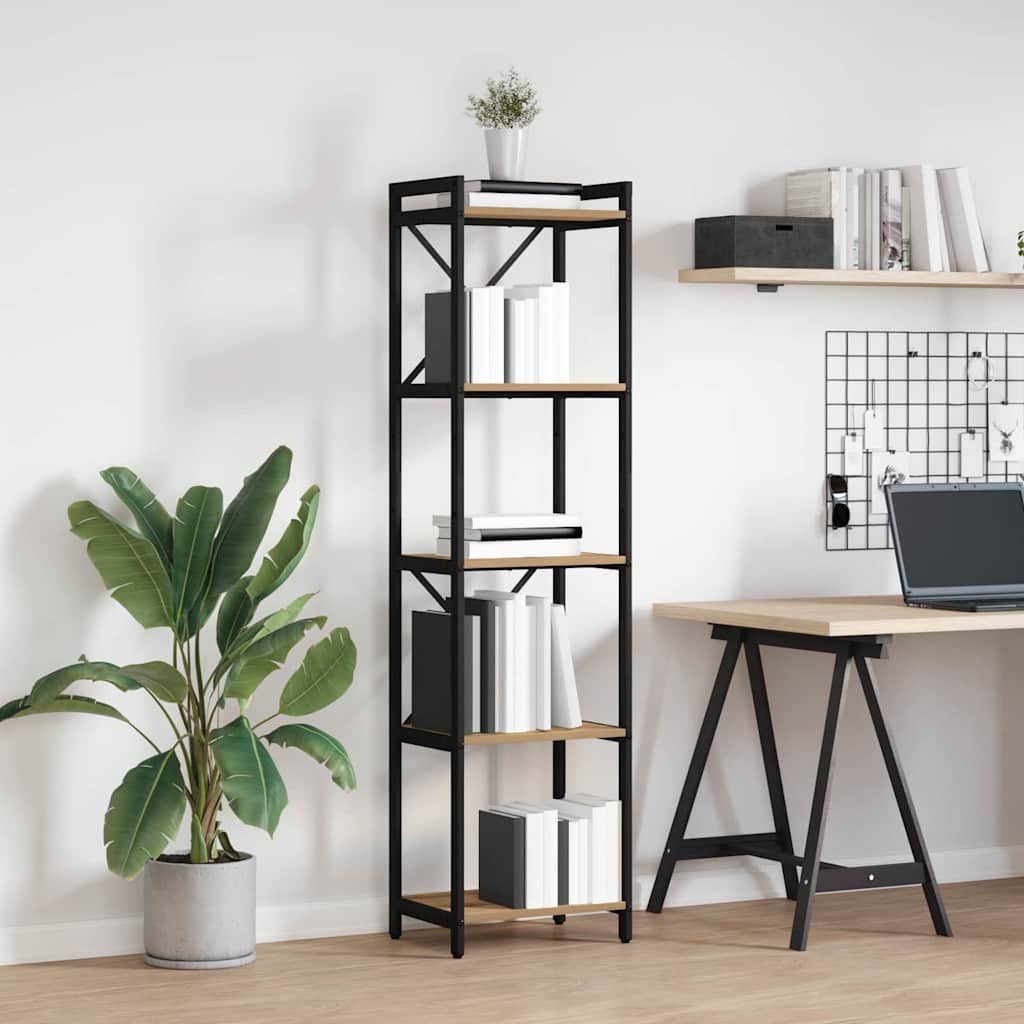 Bücherregal Artisan-Eiche 40 x 30 x 153 cm Holzwerkstoff