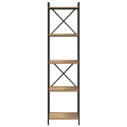 Bücherregal Artisan-Eiche 40 x 30 x 153 cm Holzwerkstoff