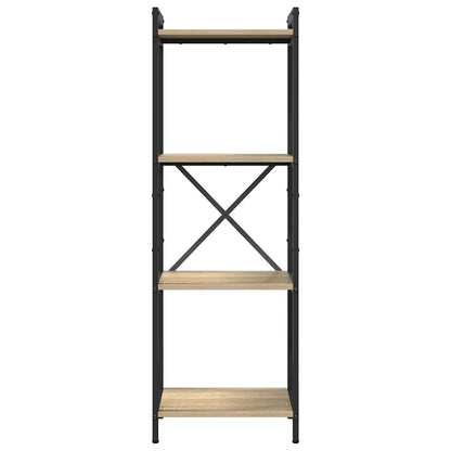 Bücherregal Sonoma-Eiche 40 x 30 x 118 cm Holzwerkstoff