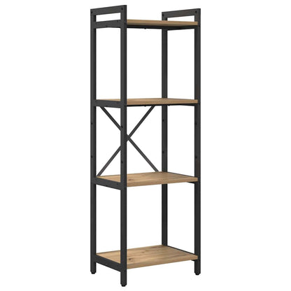 Bücherregal Artisan-Eiche 40 x 30 x 118 cm Holzwerkstoff