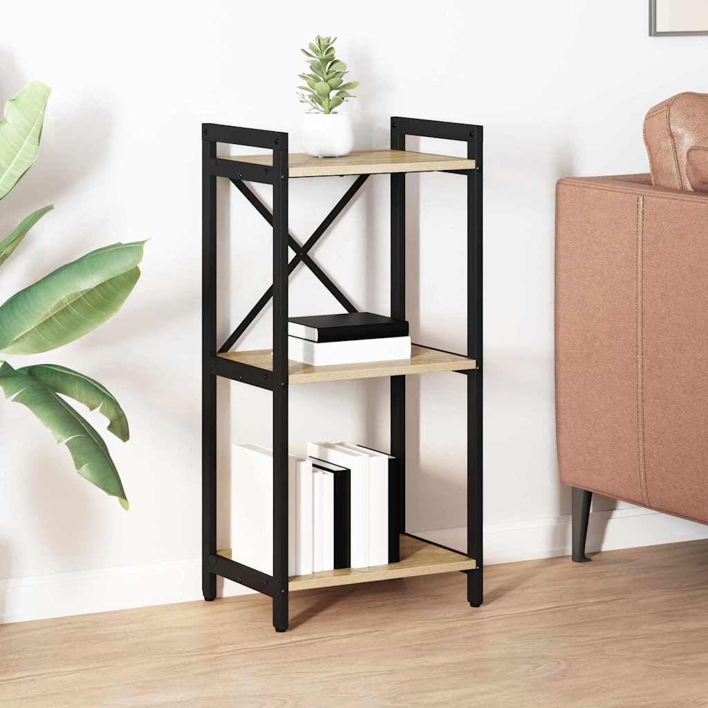 Bücherregal Sonoma-Eiche 40 x 30 x 83 cm Holzwerkstoff