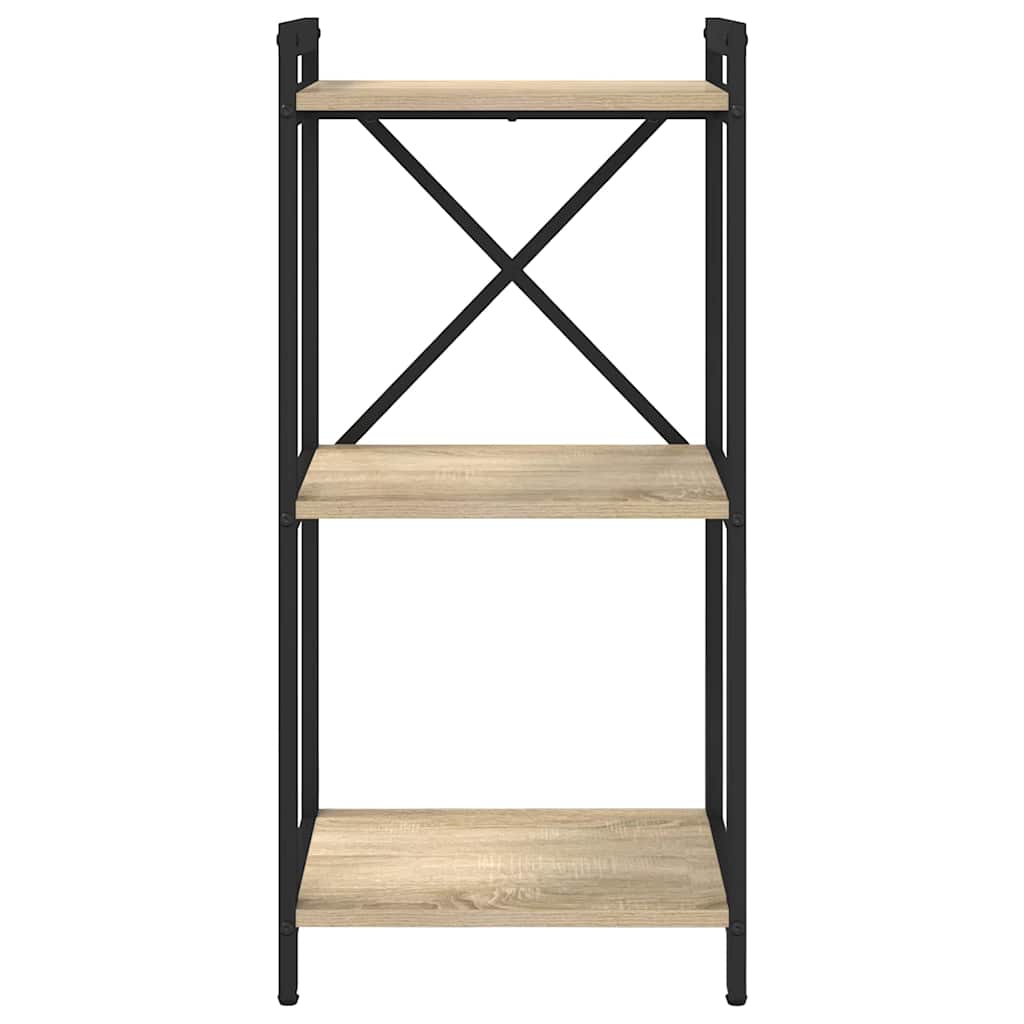 Bücherregal Sonoma-Eiche 40 x 30 x 83 cm Holzwerkstoff