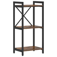 Bücherregal Räuchereiche 40 x 30 x 83 cm Holzwerkstoff