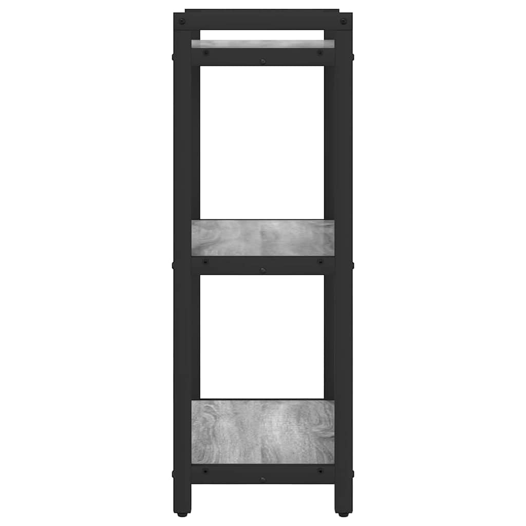 Bücherregal Grau Sonoma 40 x 30 x 83 cm Holzwerkstoff