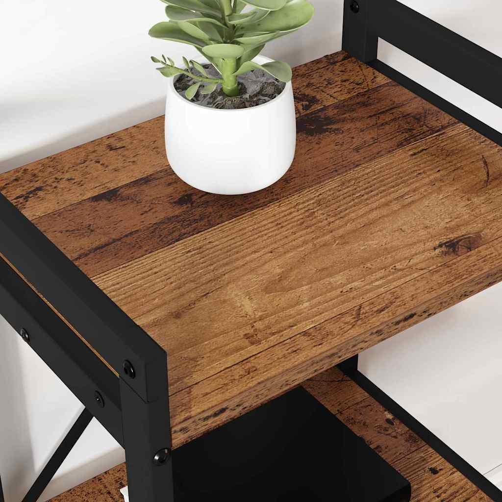 Bücherregal Altholz 40 x 30 x 83 cm Holzwerkstoff