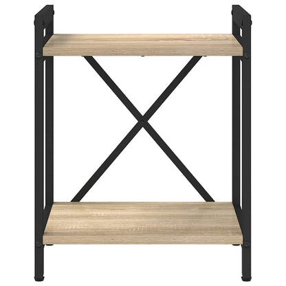 Bücherregal Sonoma-Eiche 40 x 30 x 48,5 cm Holzwerkstoff