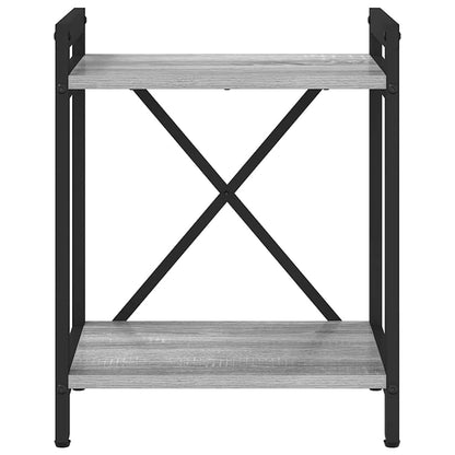 Bücherregal Grau Sonoma 40 x 30 x 48,5 cm Holzwerkstoff