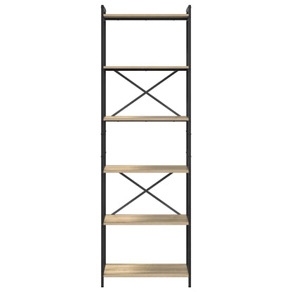 Bücherregal Sonoma-Eiche 60 x 30 x 188 cm Holzwerkstoff