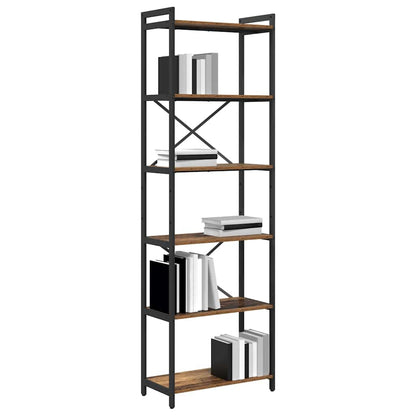 Bücherregal Altholz 60 x 30 x 188 cm Holzwerkstoff
