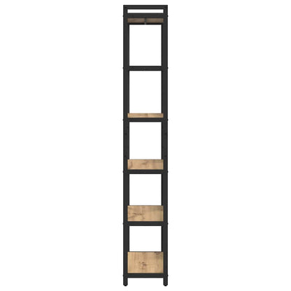 Bücherregal Artisan-Eiche 60 x 30 x 188 cm Holzwerkstoff