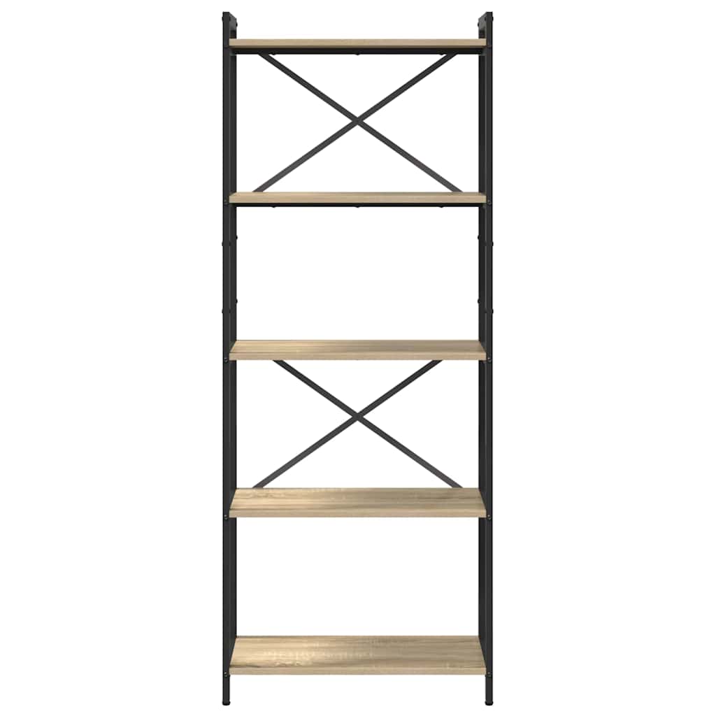 Bücherregal Sonoma-Eiche 60 x 30 x 153 cm Holzwerkstoff