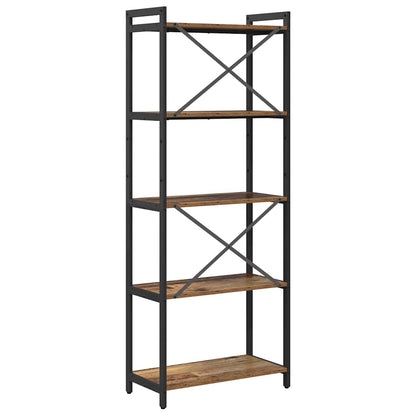 Bücherregal Altholz 60 x 30 x 153 cm Holzwerkstoff