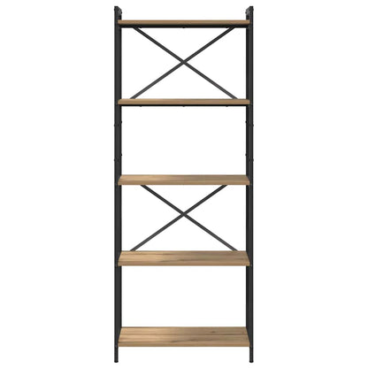 Bücherregal Artisan-Eiche 60 x 30 x 153 cm Holzwerkstoff