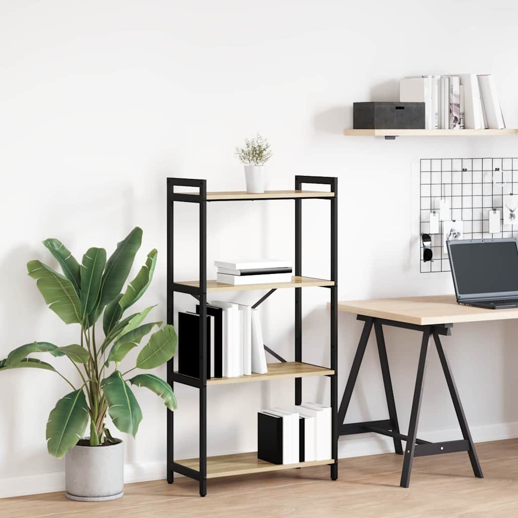 Bücherregal Sonoma-Eiche 60 x 30 x 118 cm Holzwerkstoff