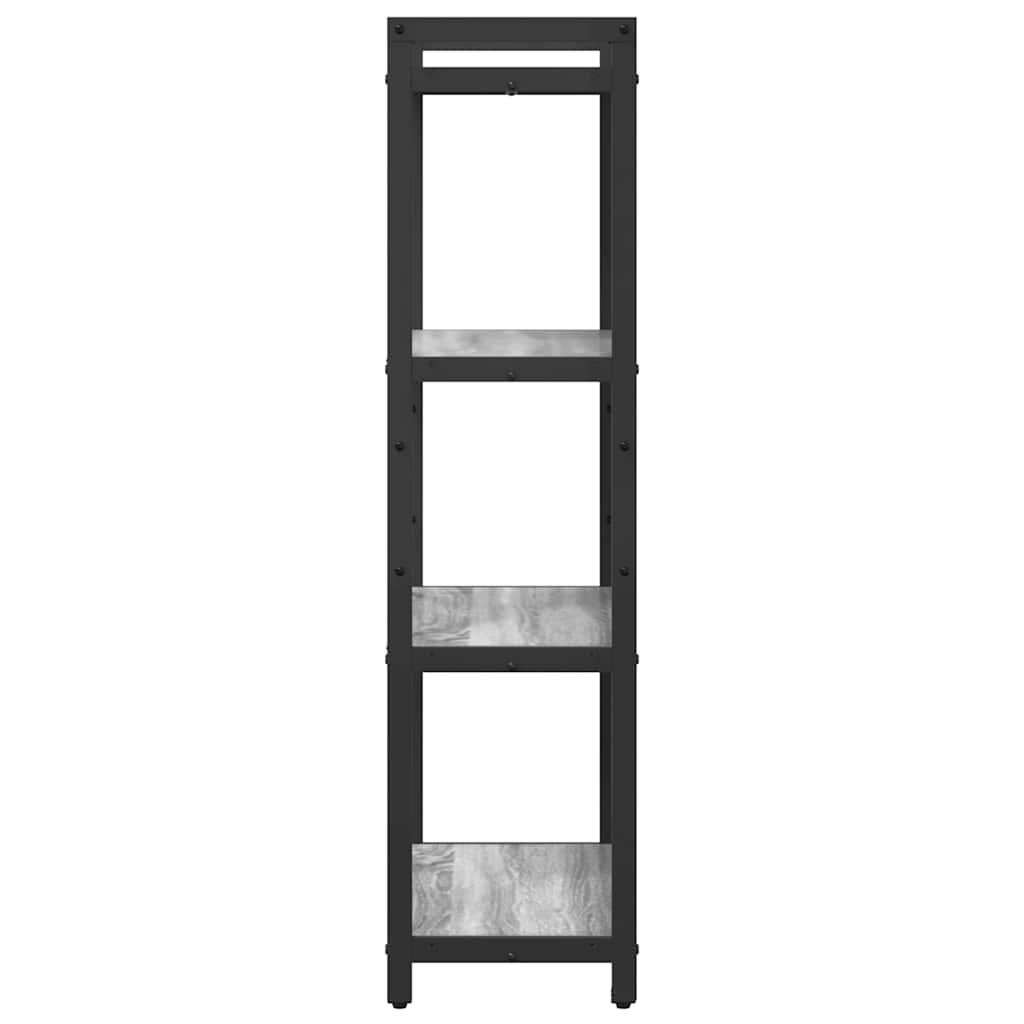 Bücherregal Grau Sonoma 60 x 30 x 118 cm Holzwerkstoff