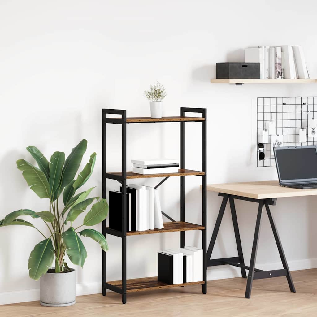 Bücherregal Altholz 60 x 30 x 118 cm Holzwerkstoff