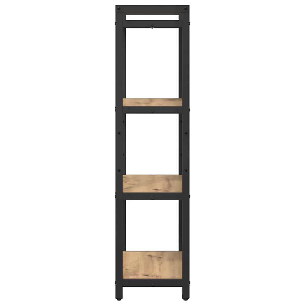 Bücherregal Artisan-Eiche 60 x 30 x 118 cm Holzwerkstoff