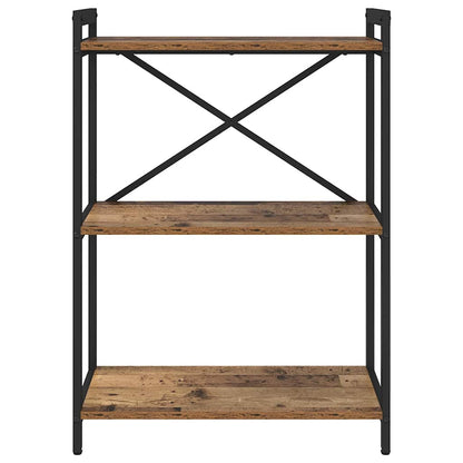 Bücherregal Altholz 60 x 30 x 83 cm Holzwerkstoff