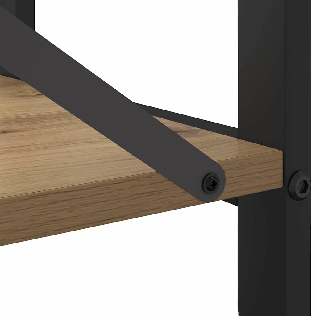 Bücherregal Artisan-Eiche 60 x 30 x 83 cm Holzwerkstoff