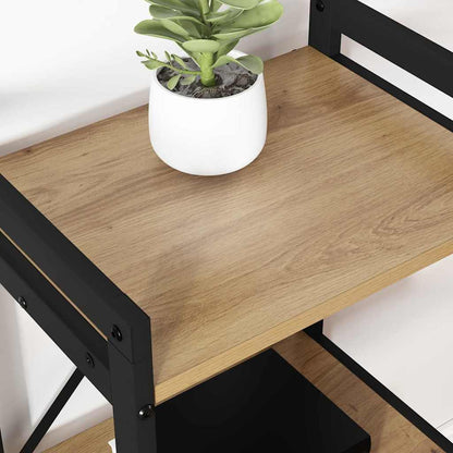 Bücherregal Artisan-Eiche 60 x 30 x 83 cm Holzwerkstoff