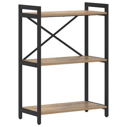 Bücherregal Artisan-Eiche 60 x 30 x 83 cm Holzwerkstoff