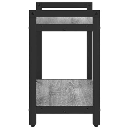 Bücherregal Grau Sonoma 60 x 30 x 48,5 cm Holzwerkstoff