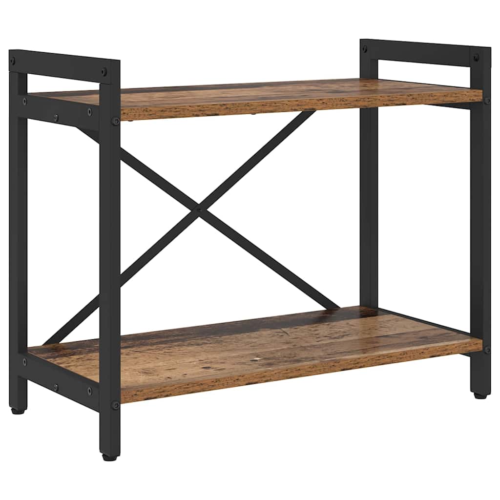 Bücherregal Altholz 60 x 30 x 48,5 cm Holzwerkstoff