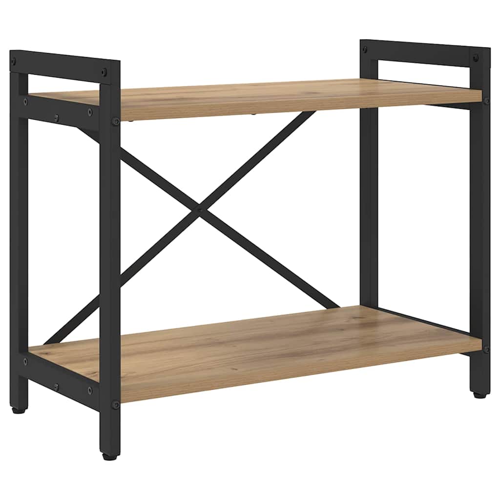 Bücherregal Artisan-Eiche 60 x 30 x 48,5 cm Holzwerkstoff