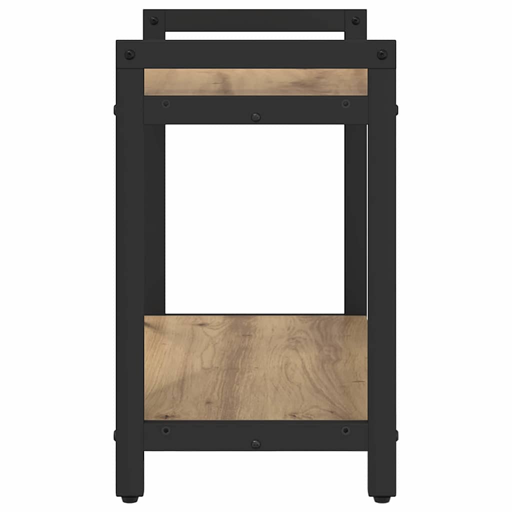 Bücherregal Artisan-Eiche 60 x 30 x 48,5 cm Holzwerkstoff