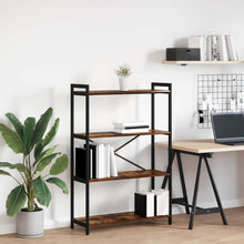 Bücherregal Räuchereiche 80 x 30 x 118 cm Holzwerkstoff